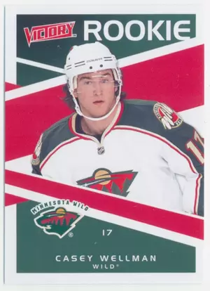 2010-11 VICTORY - CASEY WELLMAN #227 ROOKIE