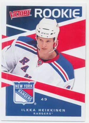 2010-11 VICTORY - ILKKA HEIKKINEN #235 ROOKIE