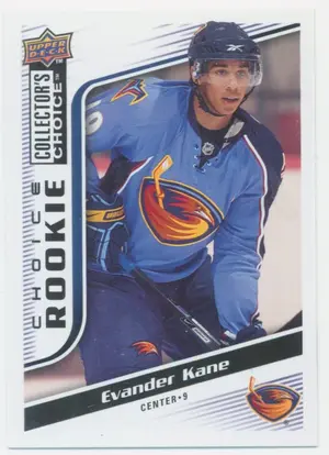 2009-10 COLLECTOR'S CHOICE - EVANDER KANE #234 ROOKIE