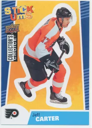 2009-10 COLLECTOR'S CHOICE - JEFF CARTER #SU20 STICK-UMS