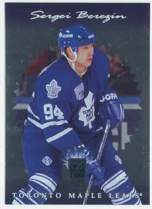 1996-97 DONRUSS ELITE - SERGEI BEREZIN #138 ROOKIE