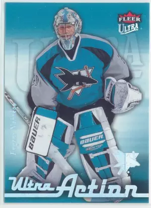 2006-07 FLEER ULTRA - EVGENI NABOKOV #UA25 ULTRA ACTION