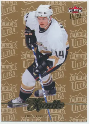 2007-08 FLEER ULTRA - CHRIS KUNITZ #197 GOLD MEDALLION