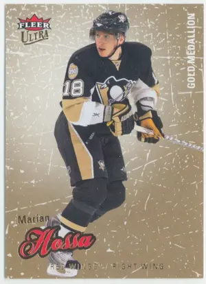 2008-09 FLEER ULTRA - MARIAN HOSSA #142 GOLD MEDALLION