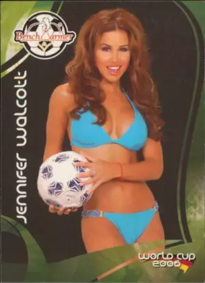 2006 Benchwarmer World Cup - Jennifer Walcott #H78 SP!