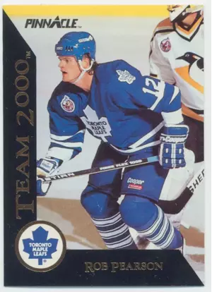 1992-93 PINNACLE (USA) - ROB PEARSON #23 TEAM 2000