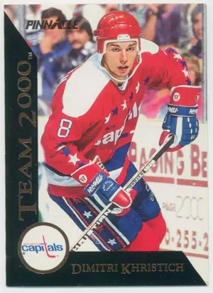 1992-93 PINNACLE (USA) - DIMITRI KHRISTICH #25 TEAM 2000