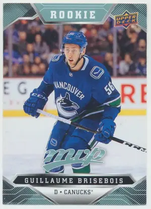 2019-20 MVP - GUILLAUME BRISEBOIS #224 ROOKIE