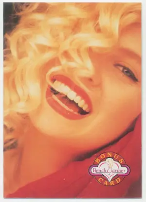 1992 Benchwarmer - Kristine Rose Bonus Card #60