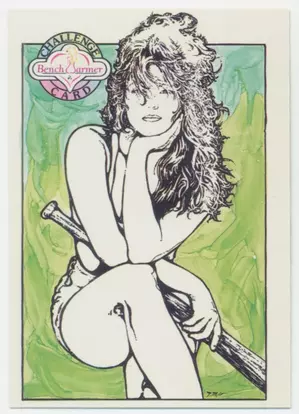 1992 Benchwarmer - Challenge Card #105