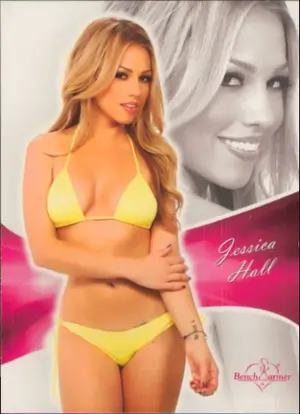 2011 Benchwarmer Bubblegum - Jessica Hall #12