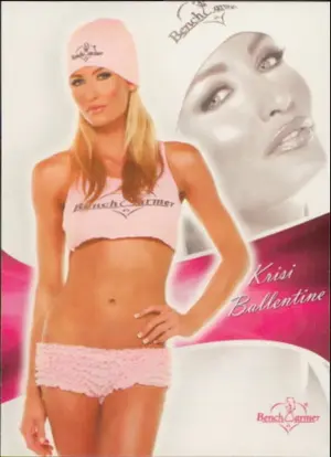 2011 Benchwarmer Bubblegum - Krisi Ballentine #27