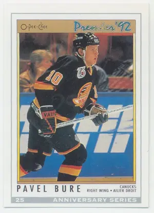 1992-93 O-PEE-CHEE - PAVEL BURE #25 ANNIVERSARY SERIES