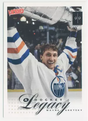 1999-00 VICTORY - WAYNE GRETZKY #405 A HOCKEY LEGACY