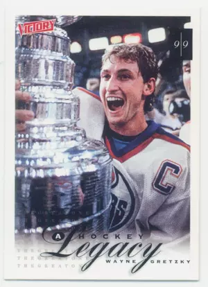 1999-00 VICTORY - WAYNE GRETZKY #410 A HOCKEY LEGACY