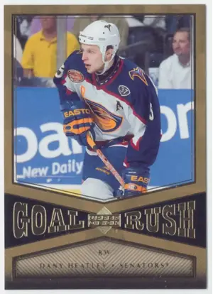 2005-06 UPPER DECK - DANY HEATLEY #GR14 GOAL RUSH