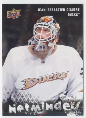 2009-10 UPPER DECK - JEAN-SEBASTIEN GIGUERE #NET2 NETMINDERS