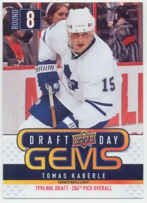 2009-10 UPPER DECK - TOMAS KABERLE #GEM3 DRAFT DAY GEMS