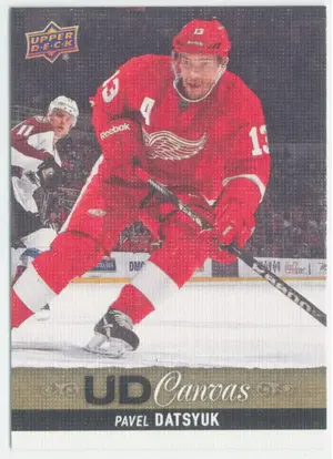 2013-14 UPPER DECK - PAVEL DATSYUK #C47 CANVAS