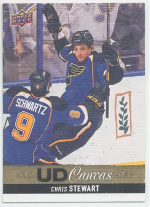 2013-14 UPPER DECK - CHRIS STEWART #C54 CANVAS