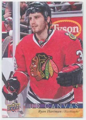 2017-18 UPPER DECK - RYAN HARTMAN #C20 CANVAS