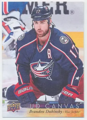 2017-18 UPPER DECK - BRANDON DUBINSKY #C26 CANVAS