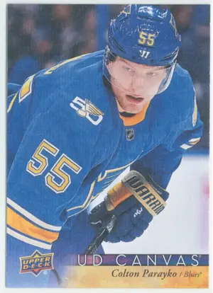 2017-18 UPPER DECK - COLTON PARAYKO #C73 CANVAS