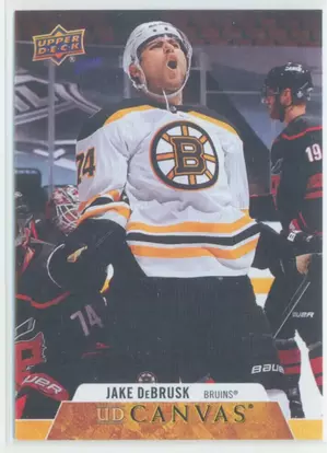 2020-21 UPPER DECK - JAKE DeBRUSK #C129 UD CANVAS
