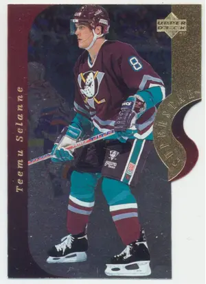 1996-97 UPPER DECK - TEEMU SELANNE #SS10A SUPERSTAR SHOWDOWN