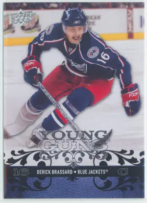 2008-09 UPPER DECK - DERICK BRASSARD #207 YOUNG GUNS
