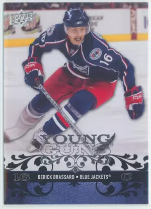 2008-09 UPPER DECK - DERICK BRASSARD #207 YOUNG GUNS