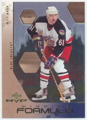 2003-04 MVP - RICK NASH #WF1 WINNING FORMULA