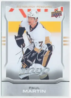 2014-15 MVP - PAUL MARTIN #106 SILVER SCRIPT