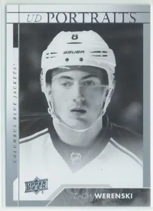 2017-18 UPPER DECK - ZACH WERENSKI #P-32 UD PORTRAITS