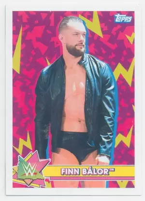 2021 Topps Heritage WWE - Finn Balor #S-7 Sticker Card