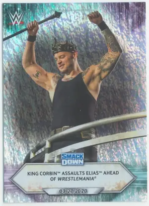 2021 Topps WWE - King Corbin #43 Silver Foil Parallel