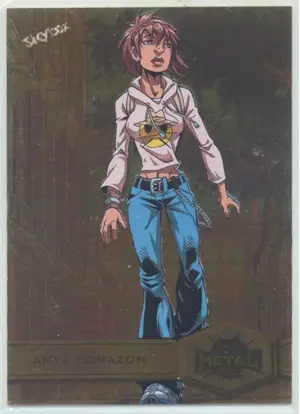 2021 Marvel Metal Universe Spider-Man - Anya Corazon #105 Gold Light FX Parallel