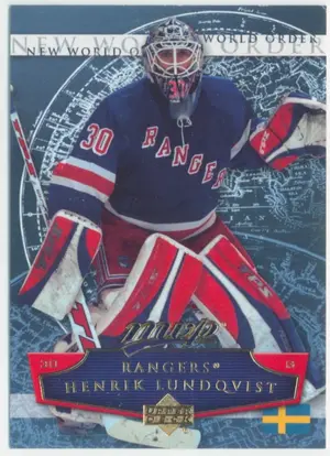 2007-08 MVP - HENRIK LUNDQVIST #NW12 NEW WORLD ORDER