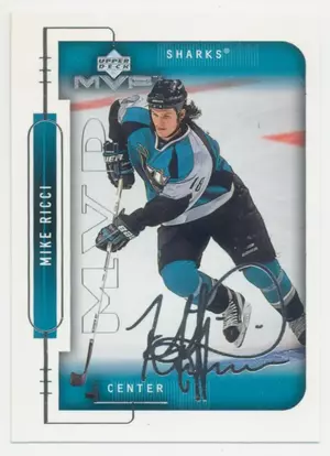 1999-00 MVP - MIKE RICCI #178 SILVER SCRIPTS