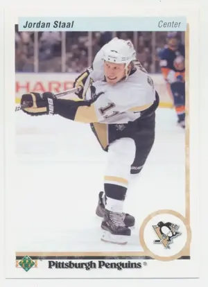 2010-11 UPPER DECK - JORDAN STAAL #42 20TH ANNIVERSARY