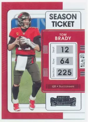2021 Contenders Football - Tom Brady #91