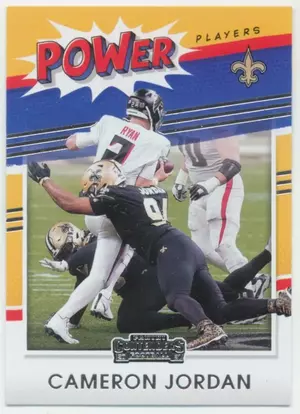 2021 Contenders Football - Cameron Jordan #PP-CJO Power Players