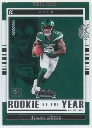 2021 Contenders Football - Elijah Moore #ROY-EMO Rookie of the Year