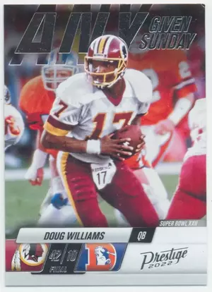 2022 Prestige - Doug Williams #5 Any Given Sunday