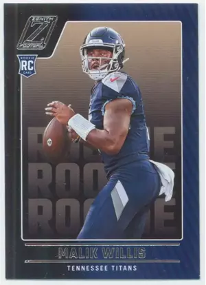 2022 Zenith - Malik Willis #103 RC