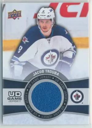 2015-16 UPPER DECK - JACOB TROUBA #GJ-JT GAME JERSEY