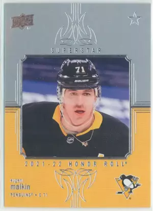 2021-22 UPPER DECK - EVGENI MALKIN #HR-49 HONOR ROLL