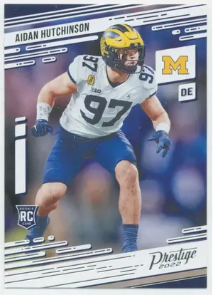 2022 Chronicles Draft Picks - Aidan Hutchinson #1 Prestige