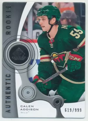 2021-22 SP GAME USED - CALEN ADDISON #R-55 2005-06 RETRO ROOKIES 619/999