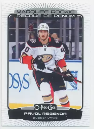 2022-23 O-PEE-CHEE - PAVOL REGENDA #580 MARQUEE ROOKIE